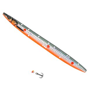 Savage Gear Lt Sandeel Loose Scales Limited Edition 11cm – 15gr Red Black – Gennemløber Savage Gear Lt Sandeel Loose Scales Limited Edition 11cm – 15gr Red Black – Gennemløber