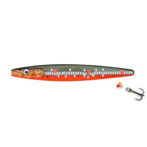 Savage Gear Lt Zerling Loose Scales Limited Edition 9,8cm – 16gr Hs Black Red – Gennemløber Savage Gear Lt Zerling Loose Scales Limited Edition 9,8cm – 16gr Hs Black Red – Gennemløber