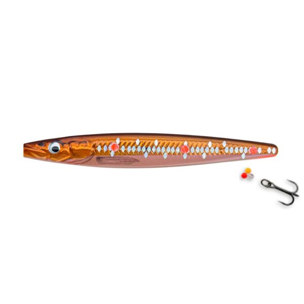 Savage Gear Lt Zerling Loose Scales Limited Edition 9,8cm - 16gr Hs Brown Copper - Gennemløber
